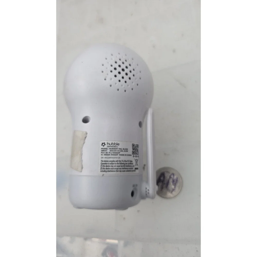 Hubble Connected Nursery Pal Glow, Smart HD Baby Monitor Camera
